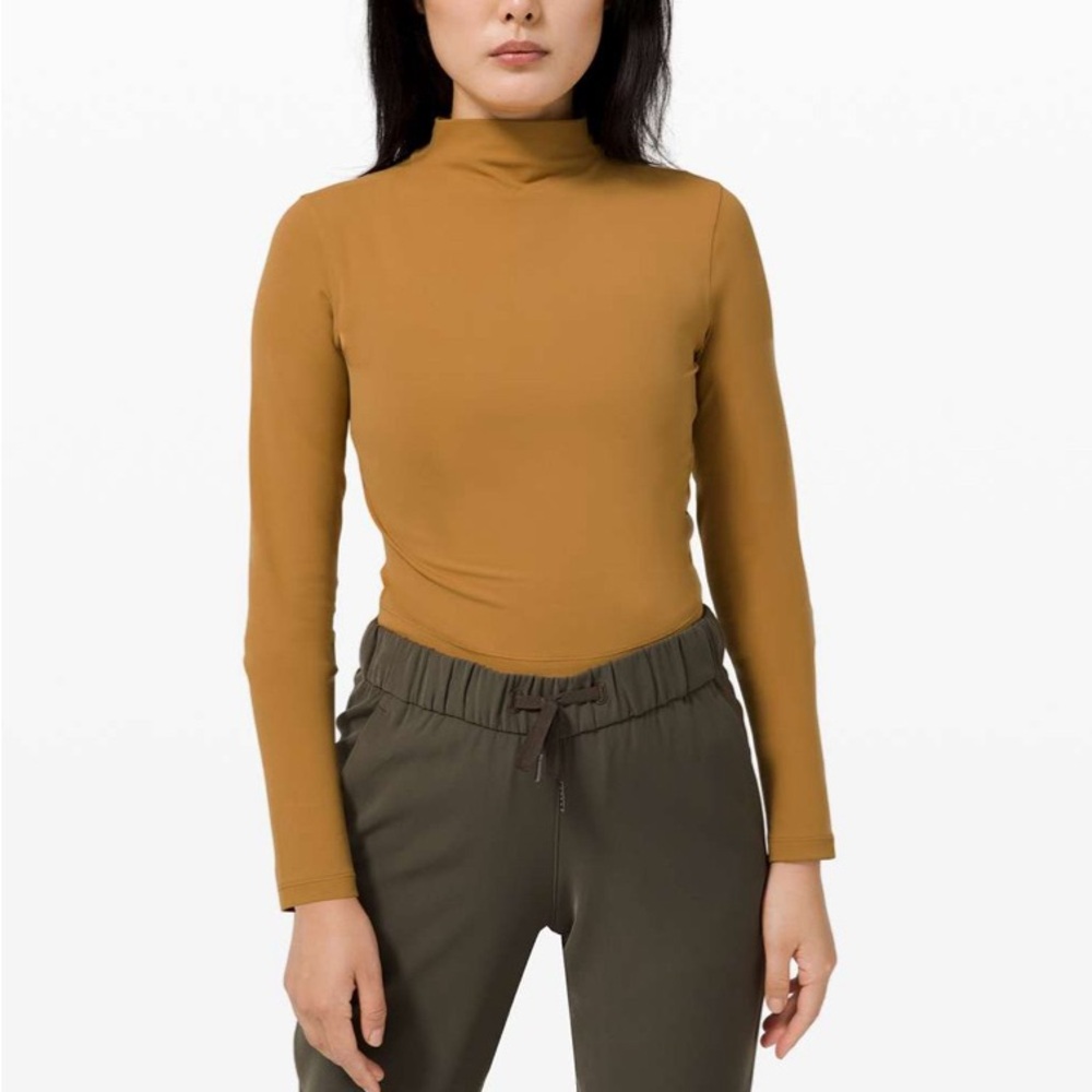 Lululemon All Aligned Mock Neck Long Sleeve